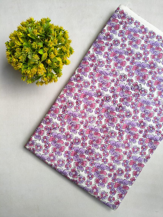 Hand Block Cotton Fabrics Jaipur Bazar