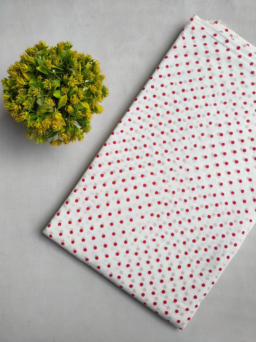 Hand Block Cotton Fabrics Jaipur Bazar