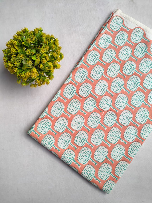 Hand Block Cotton Fabrics Jaipur Bazar