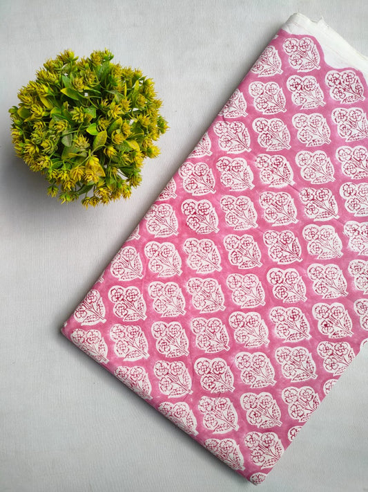 Hand Block Cotton Fabrics Jaipur Bazar