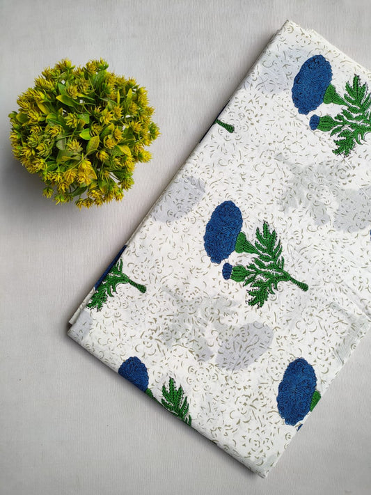 Hand Block Cotton Fabrics Jaipur Bazar