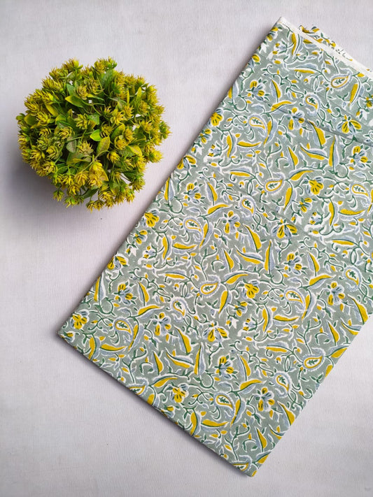 Hand Block Cotton Fabrics Jaipur Bazar