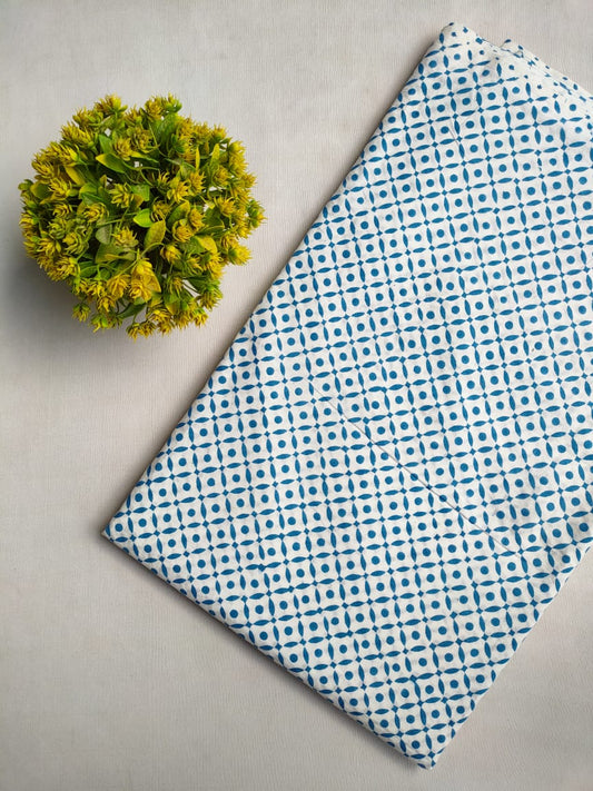 Hand Block Cotton Fabrics Jaipur Bazar