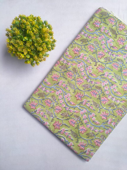 Handblock cotton fabrics jaipur bazar