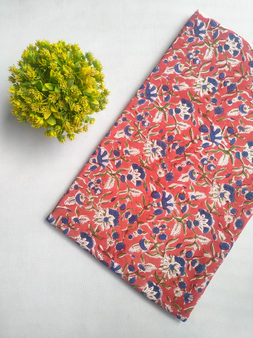 Handblock cotton fabrics jaipur bazar