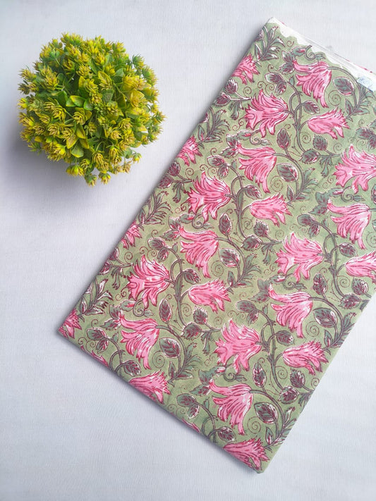 Handblock cotton fabrics jaipur bazar