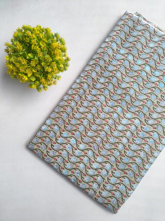 Handblock cotton fabrics jaipur bazar