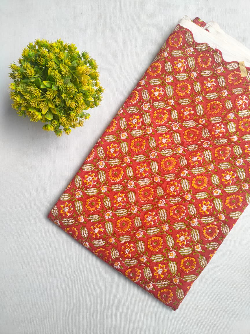 Handblock cotton fabrics jaipur bazar