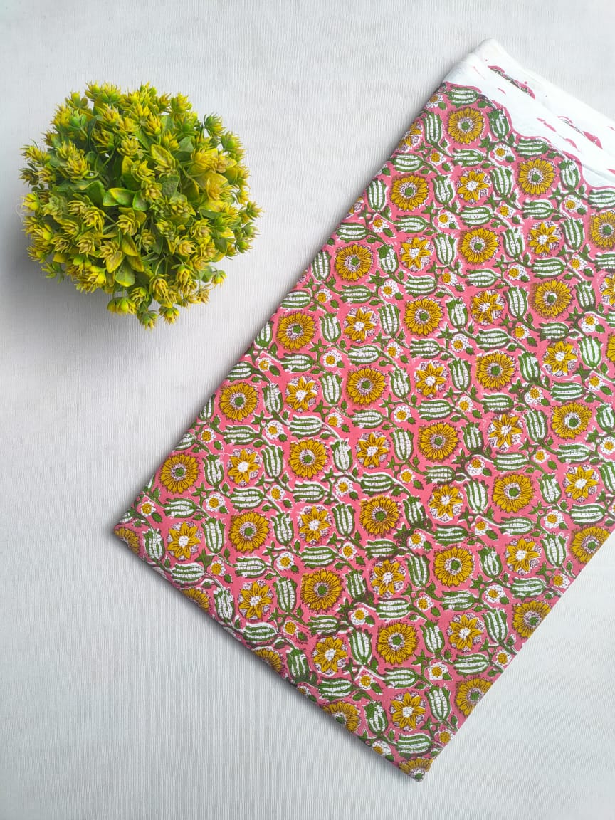 Handblock cotton fabrics jaipur bazar