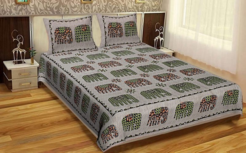 king size bed covers online india Cotton Animal Print King Size Barmeri Bedsheet With Pillow Covers For Double Bed - JBB51Cotton Animal Print King Size Barmeri Bedsheet With Pillow Covers For Double Bed - JBB51Cotton Animal Print King Size Barmeri Bedsheet With Pillow Covers For Double Bed