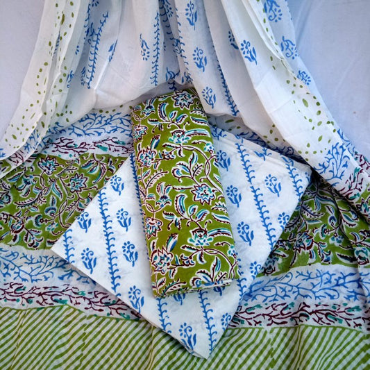 hand block print suit