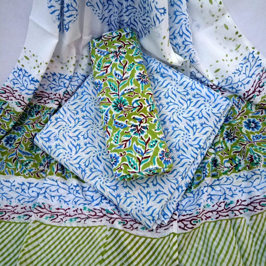 block printed salwar suit