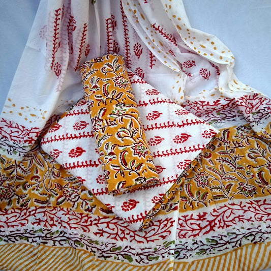 block print salwar suits