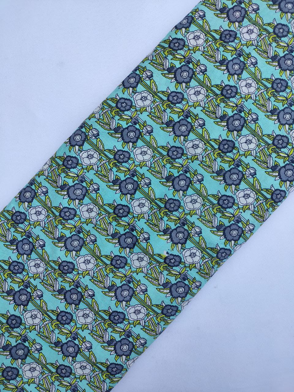 Jaipuri Pure Cotton Printed Fabric In Running Length - JBRS372