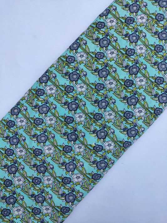 Jaipuri Pure Cotton Printed Fabric In Running Length - JBRS372