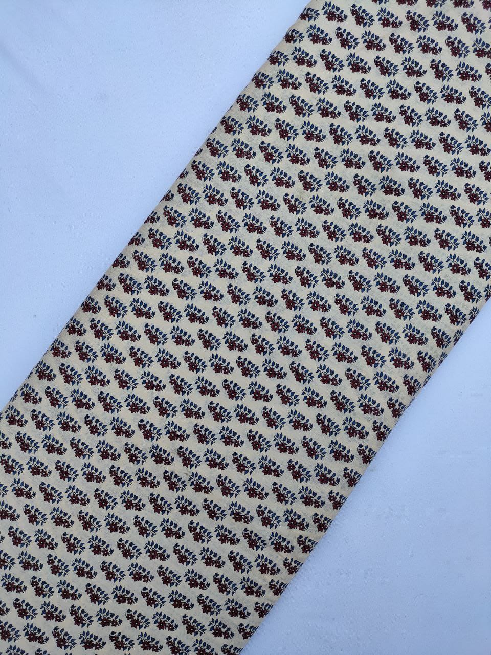 Jaipuri Pure Cotton Printed Fabric In Running Length - JBRS373
