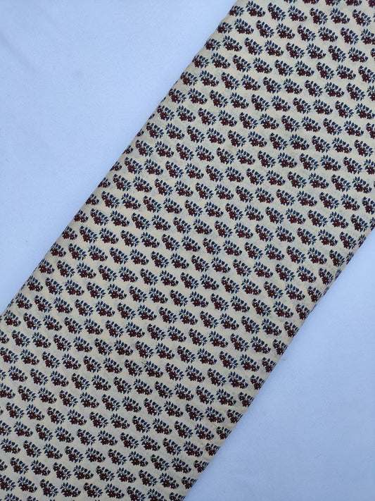 Jaipuri Pure Cotton Printed Fabric In Running Length - JBRS373