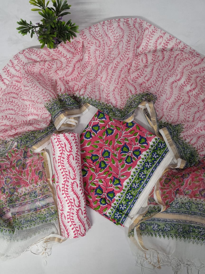 Kota Doriya Dupatta Salwar Suit set