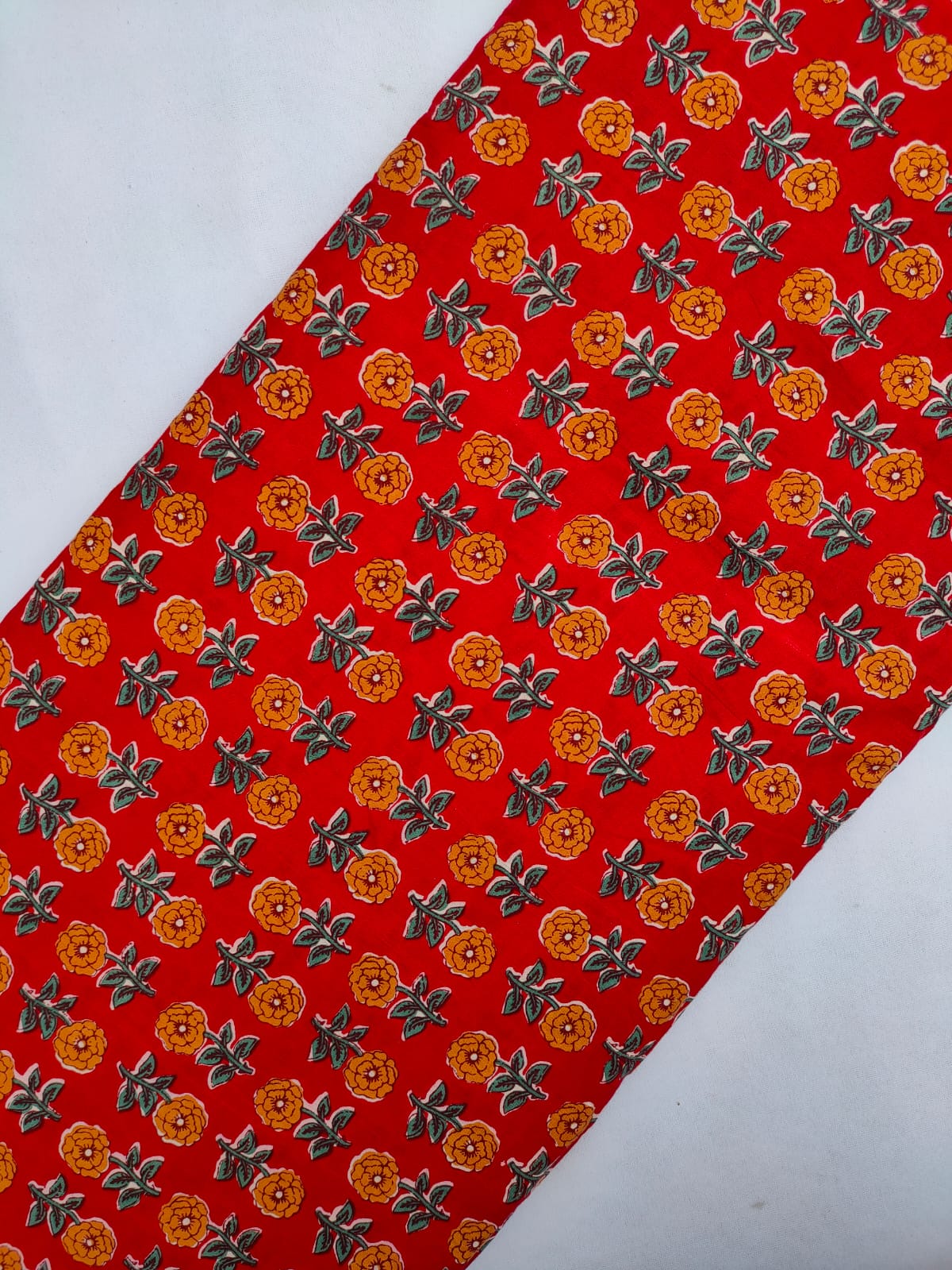 Sanganeri Print Pure Cotton Fabric - JBRS598