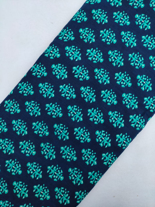 Sanganeri Print Pure Cotton Fabric - JBRS603
