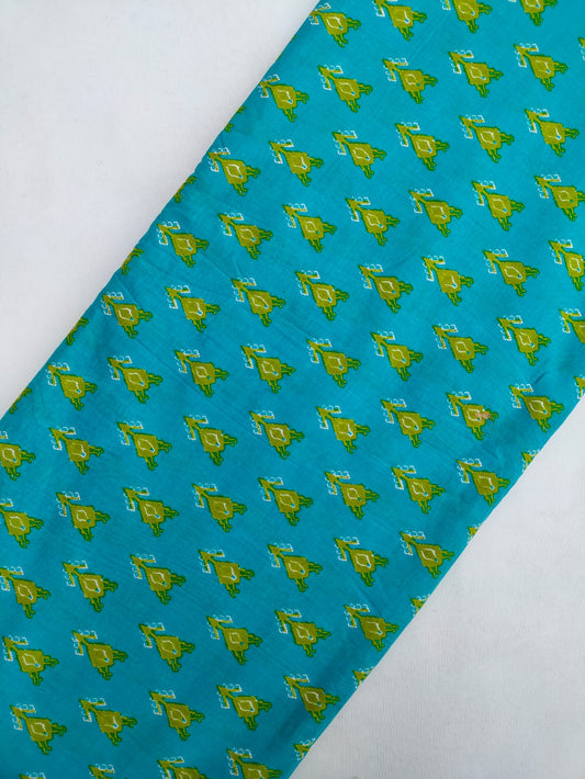 Sanganeri Print Pure Cotton Fabric - JBRS620