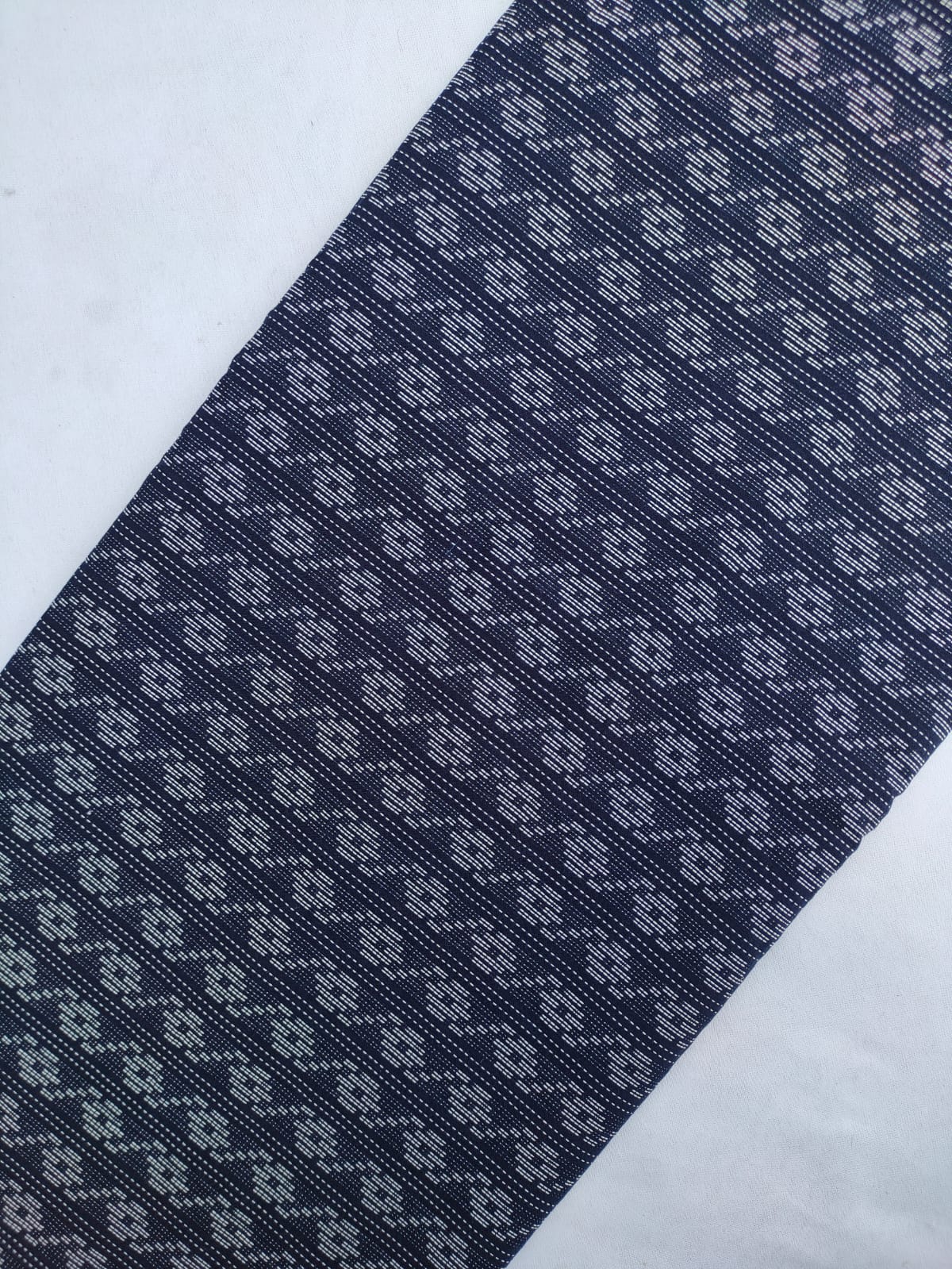 Sanganeri Hand Block Printed Pure Cotton Fabric In Running Length - JBRS628