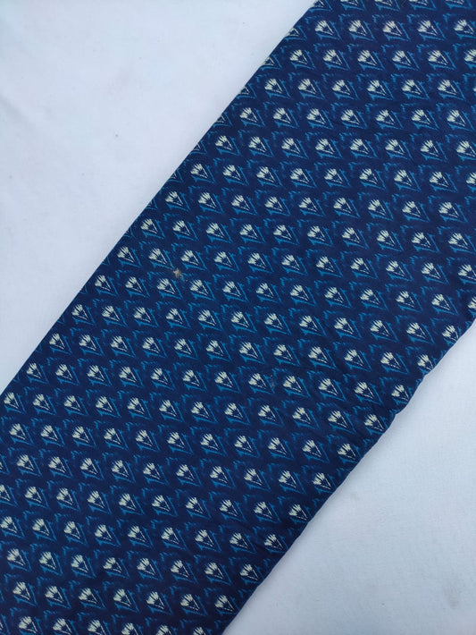 Pure Cotton Hand Block Printed Fabric Material - JBRS343