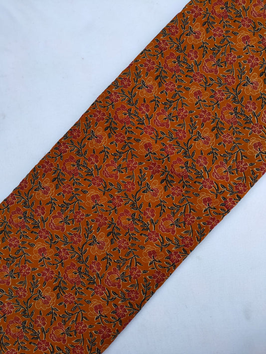 Jaipuri Cotton Hand Block Printed Fabric In Running Length - JBRS338