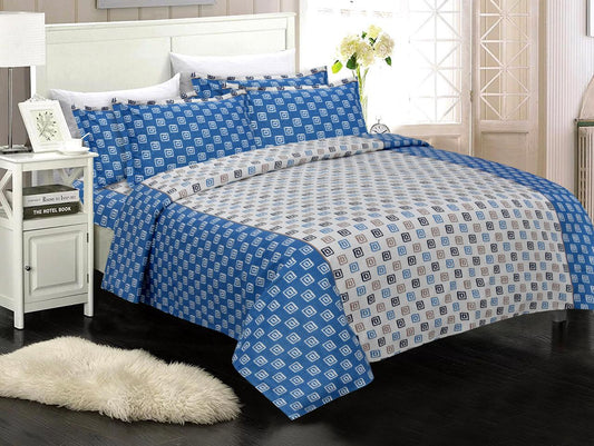 Queen Size ( 90"x108" ) Bedsheet With 2 Pillow Covers - JBNBQ11