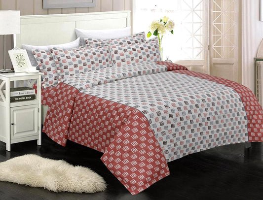 Queen Size ( 90"x108" ) Bedsheet With 2 Pillow Covers - JBNBQ8