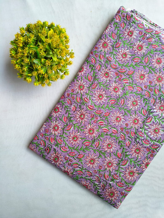 Hand Block Fabrics Pure Cotton 