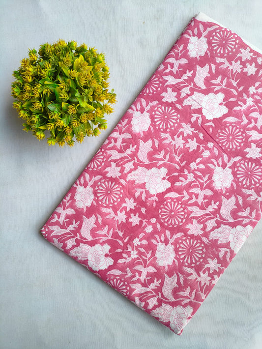 Hand Block Fabrics Pure Cotton 