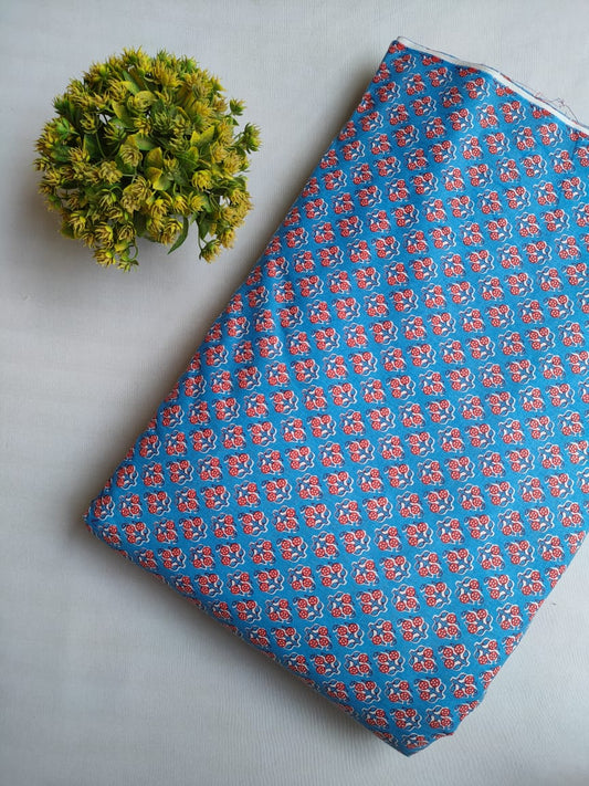 Sanganeri Cotton Fabric