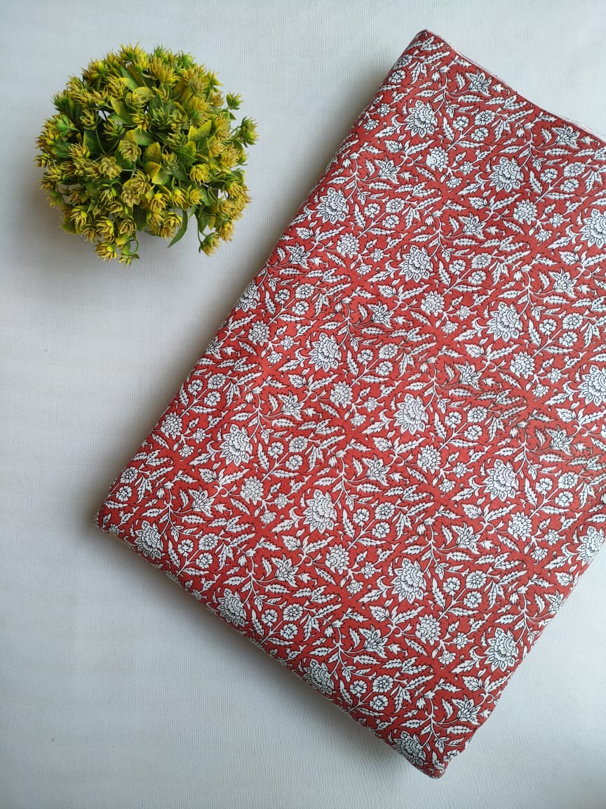 Sanganeri Cotton Fabric
