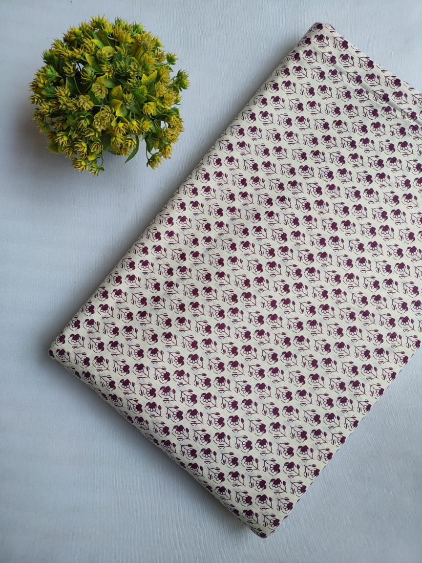 Sanganeri Cotton Fabric