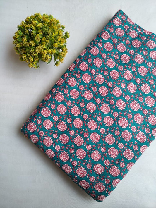 Sanganeri Cotton Fabric