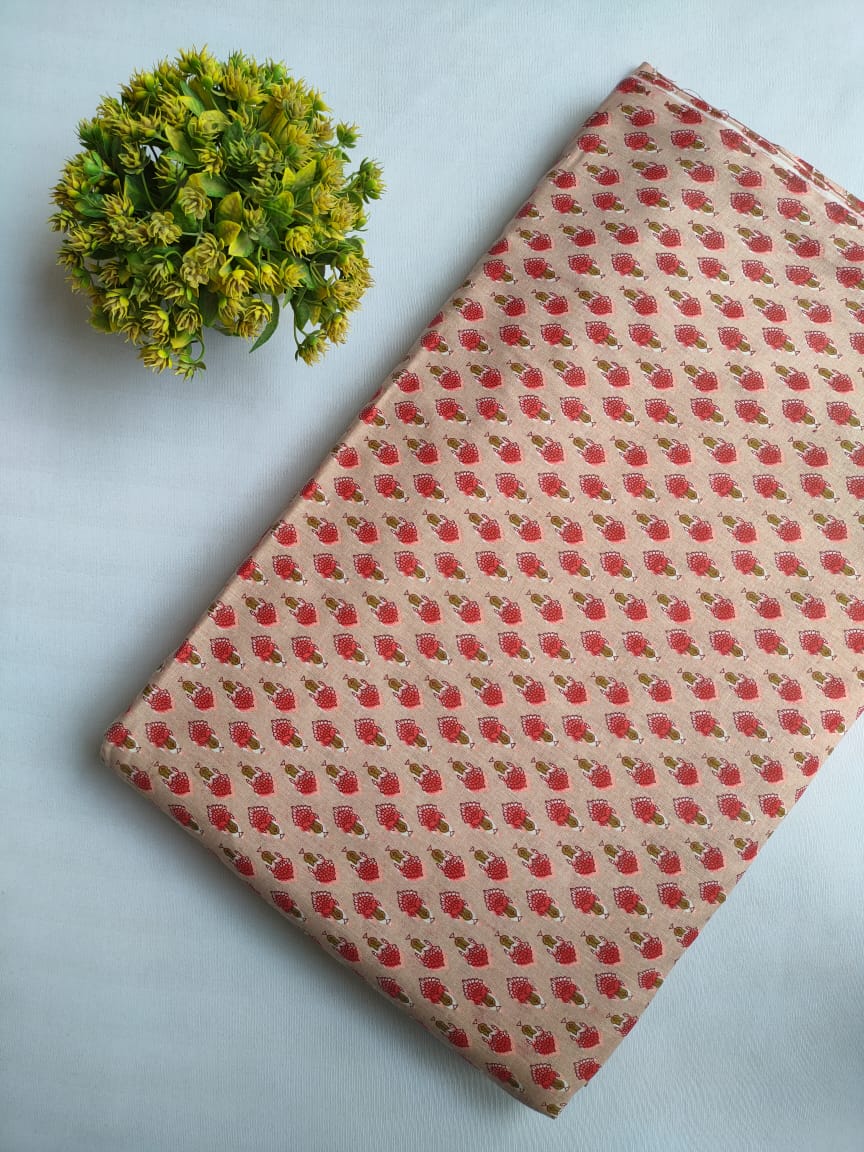 Sanganeri Cotton Fabric