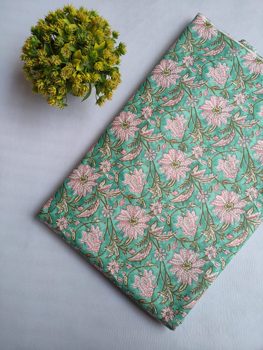 Sanganeri Cotton Fabric