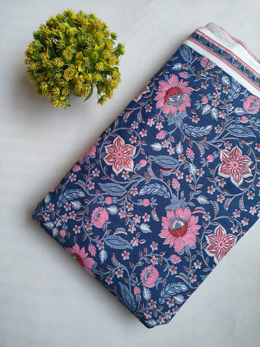 Sanganeri Cotton Fabric