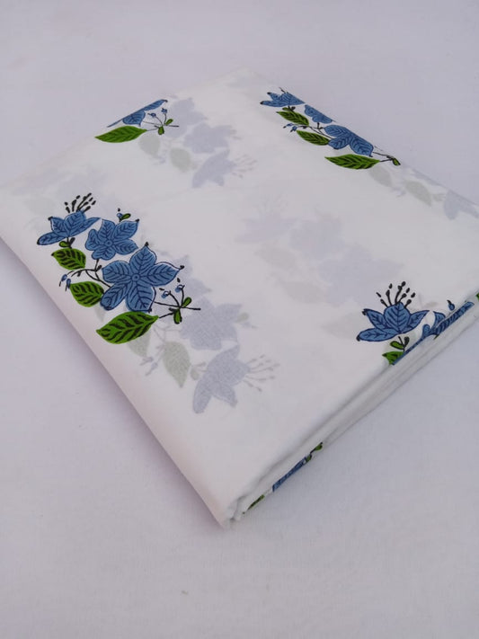 Hand Block Printed Pure Cotton Fabric