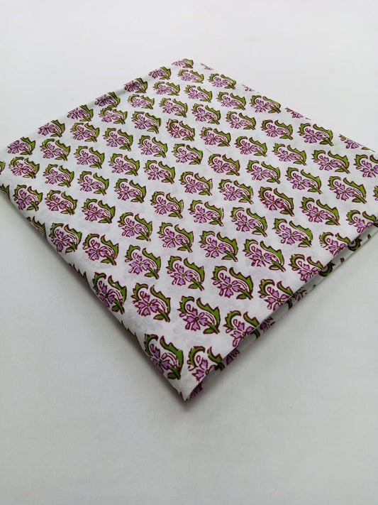 Hand Block Printed Cotton Fabrics
