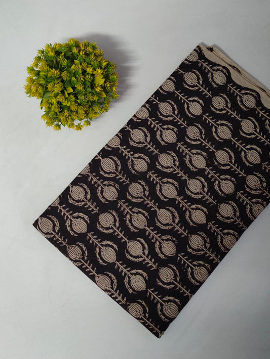 Hand Block Printed Pure Cotton Fabric - JBRBK1-1