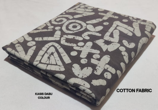 Bagru Pure Cotton Hand Block Printed Fabric - JBRBK28