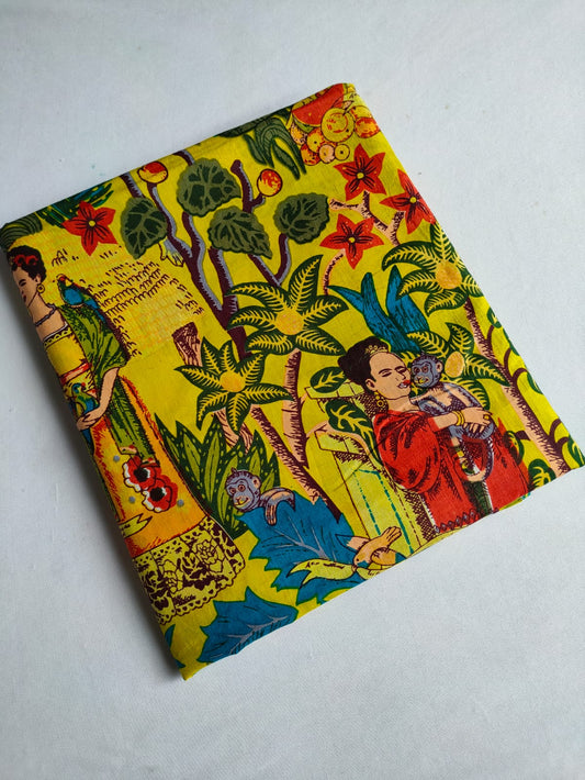 Pure Cotton Fabric In Running Length - JBJV13