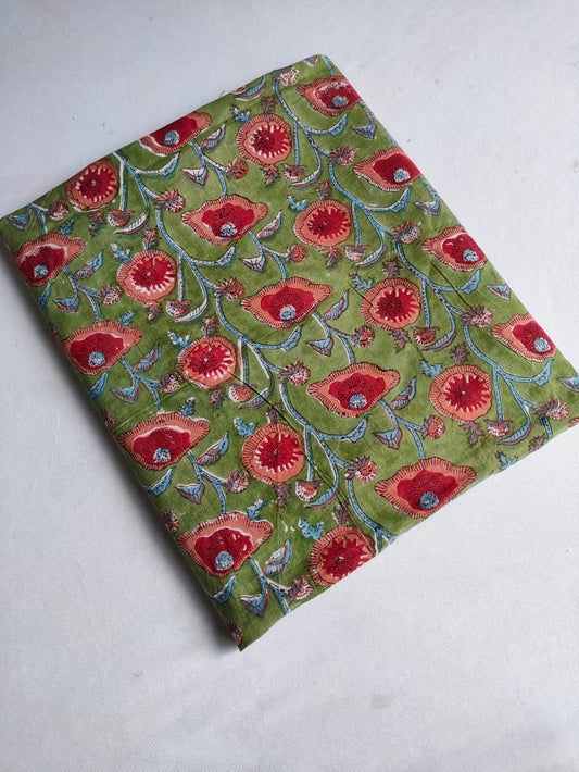 Pure Cotton Fabric In Running Length - JBJV22