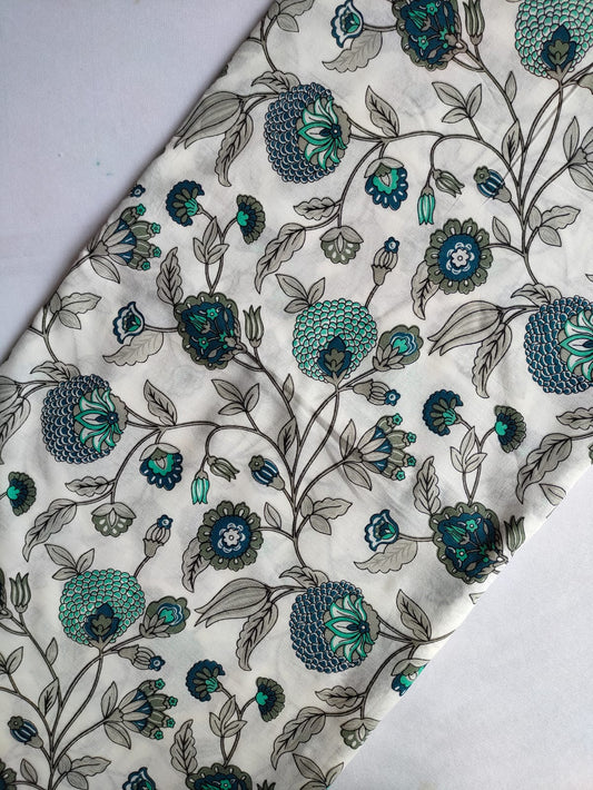 Pure Cotton Fabric In Running Length - JBJV34