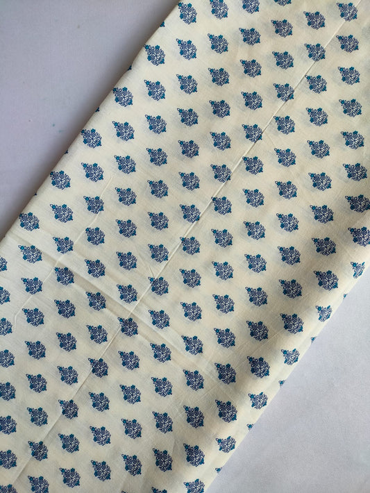 Pure Cotton Fabric In Running Length - JBJV45