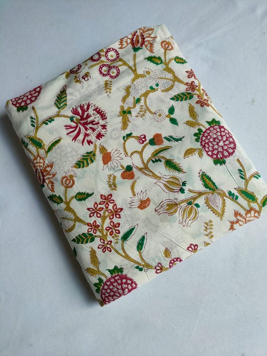 Pure Cotton Fabric In Running Length - JBJV8