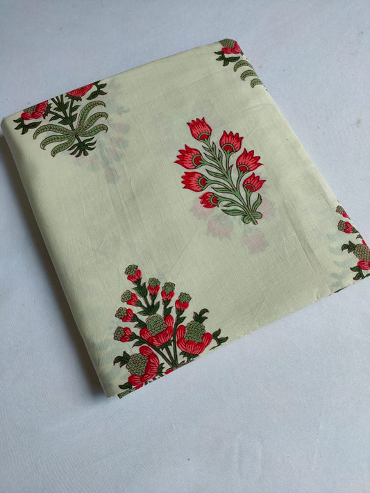 Pure Cotton Fabric In Running Length - JBJV9