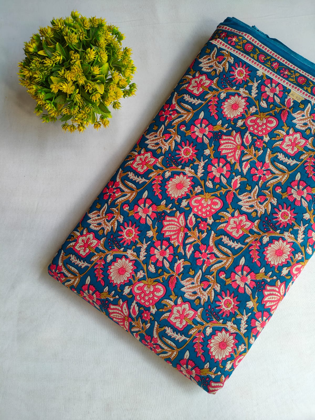 Sanganeri Print Pure Cotton Fabric - JBRJF2-14
